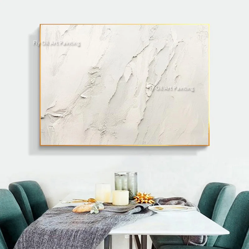 Nordic White Abstract Canvas Wall Decor Handmade Heavy Marble Textured Wall Artwork Abstract Oil Painting Modern Minimalist Art
Nordic White Abstract Canvas Wall Decor Handmade Heavy Marble Textured Wall Artwork Abstract Oil Painting Modern Minimalist Art