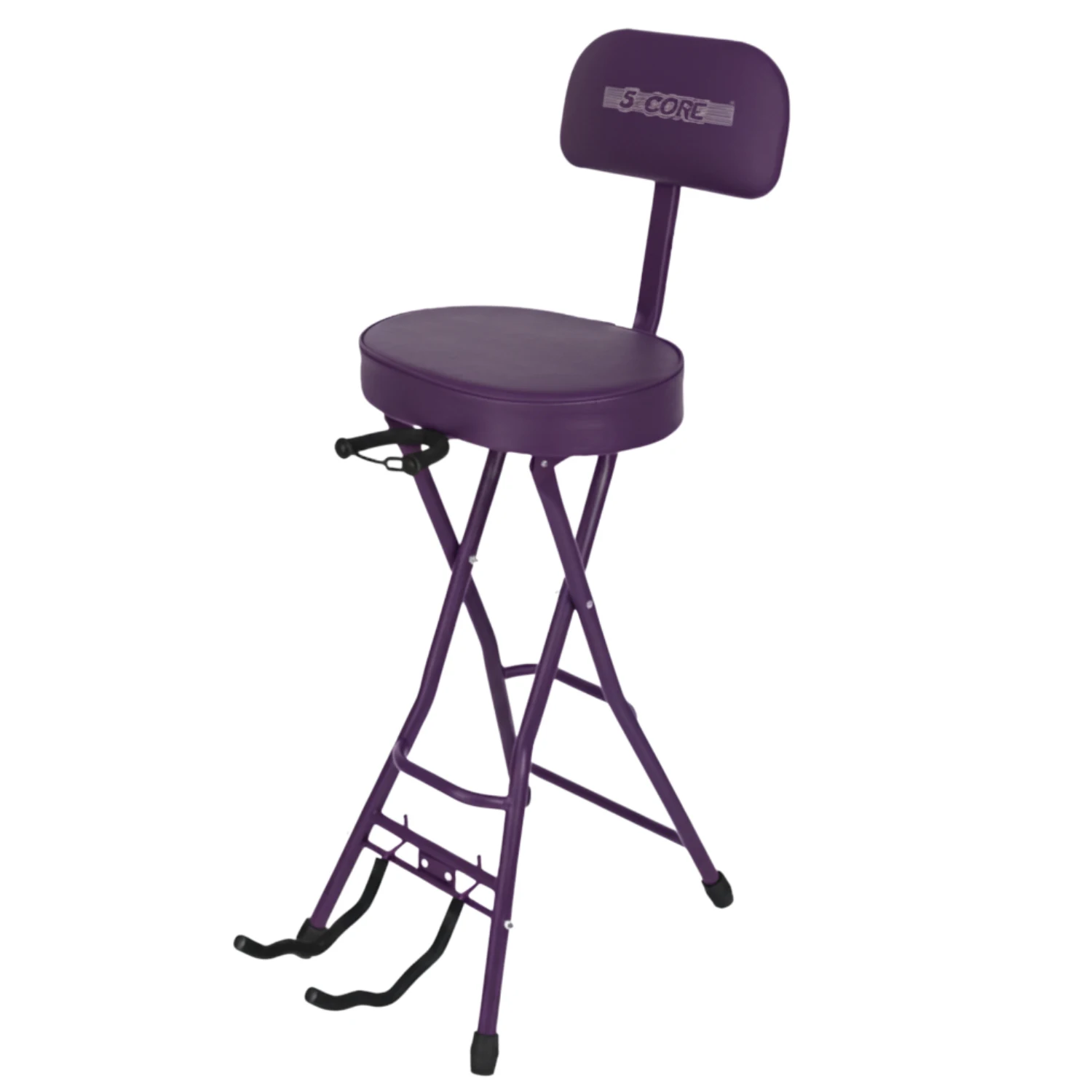 5 Core Guitar Stool 3.15" Padded Chair w Backrest Foldable Music Seat Built in Foot Rest Guitar Stand
5 Core Guitar Stool 3.15" Padded Chair w Backrest Foldable Music Seat Built in Foot Rest Guitar Stand