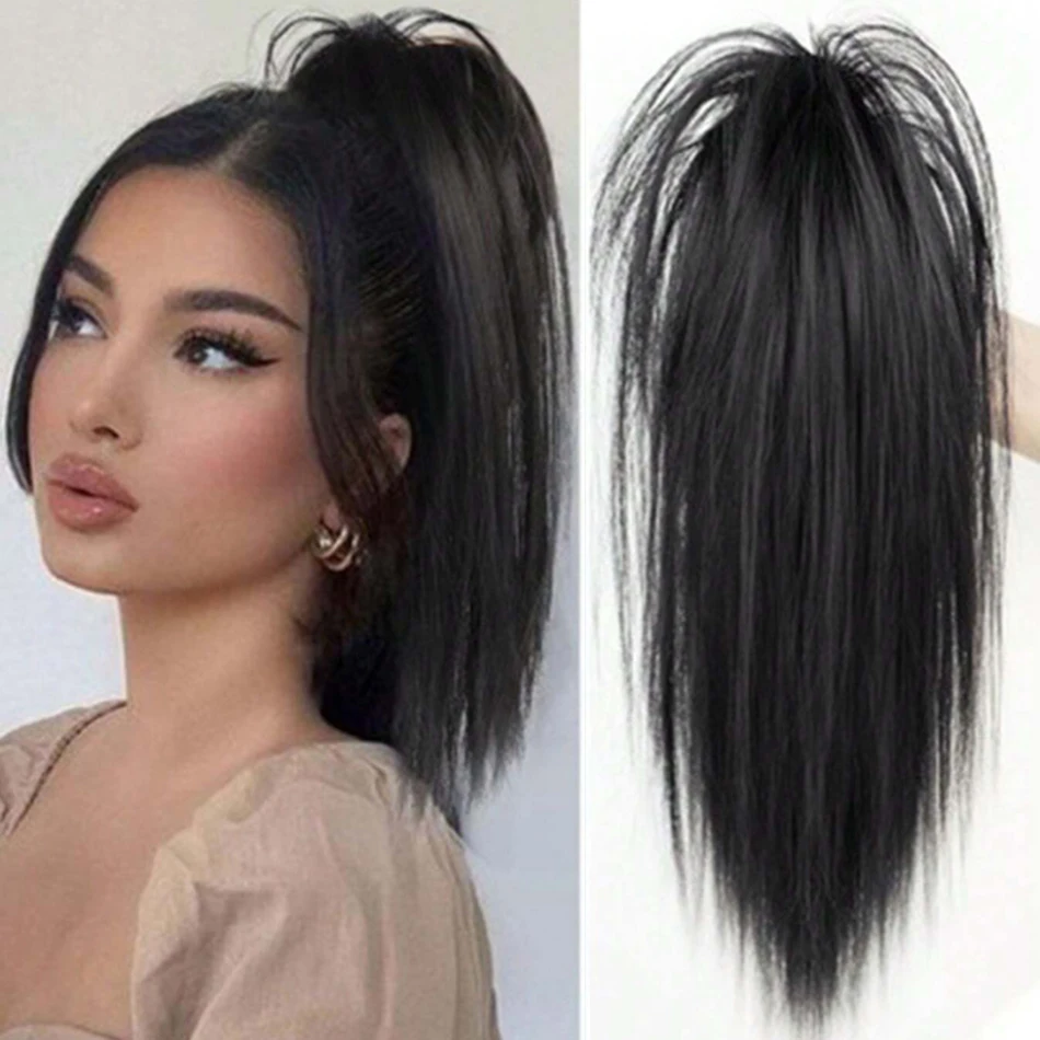 Waterfall Straight Synthetic Hair Ponytail 14' Claw Clip Ponytail Extension Heat Resistant Hair Piece For Women Party Daily Use
Waterfall Straight Synthetic Hair Ponytail 14' Claw Clip Ponytail Extension Heat Resistant Hair Piece For Women Party Daily Use