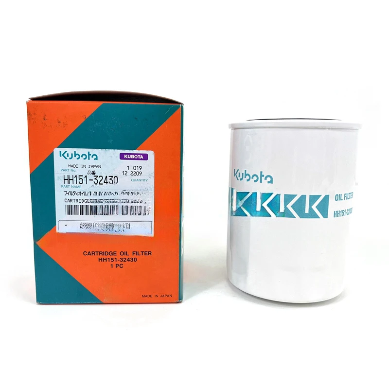 Масляный фильтр Kubota, V2203 V2403, HH151-32430, оригинальные запчасти для двигателя, абсолютно новый
Масляный фильтр Kubota, V2203 V2403, HH151-32430, оригинальные запчасти для двигателя, абсолютно новый