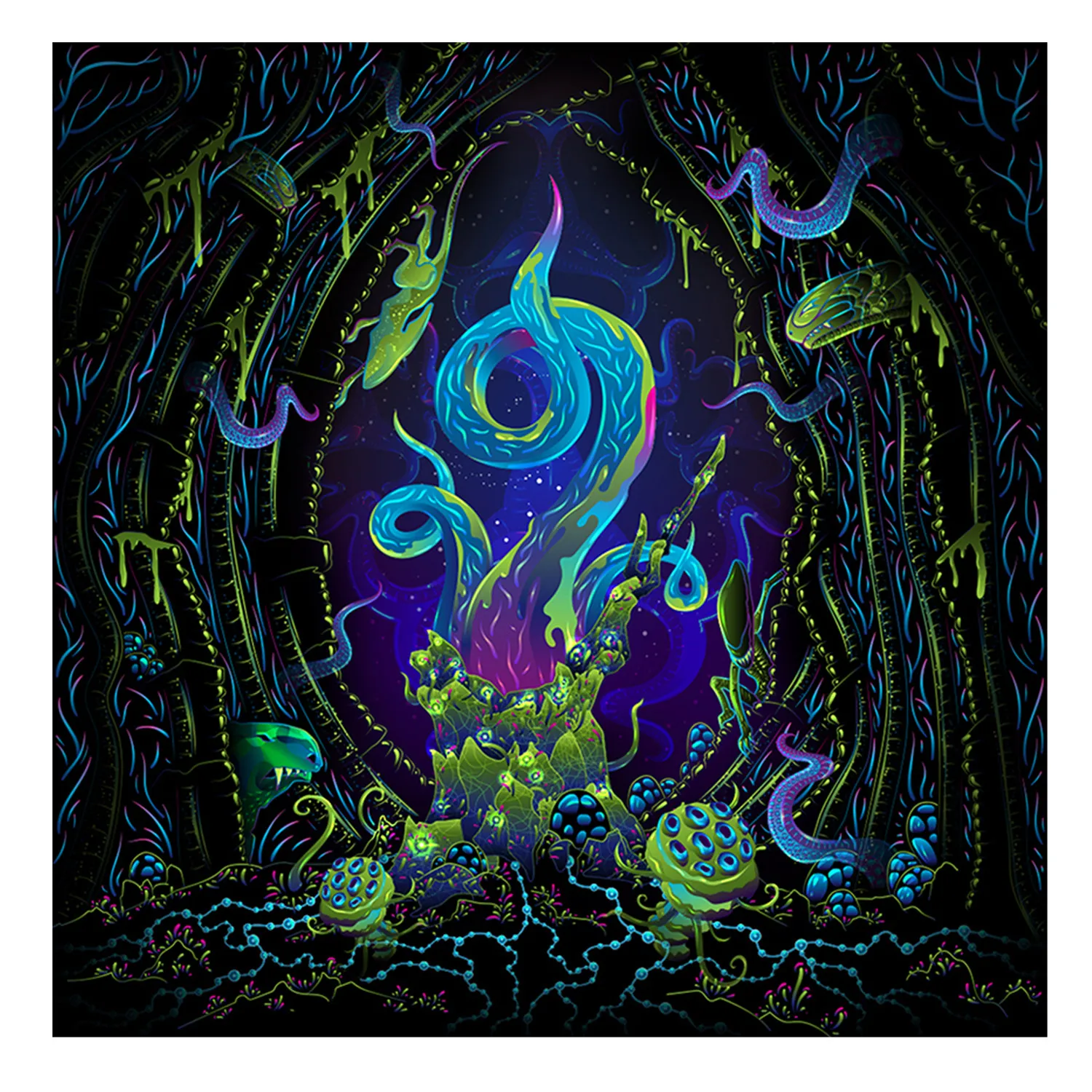 Psychedelic Alien Cave Artwork Flag 100D Polyester Durable Material Home Bedroom Dorm Wall Decor Banner
Psychedelic Alien Cave Artwork Flag 100D Polyester Durable Material Home Bedroom Dorm Wall Decor Banner