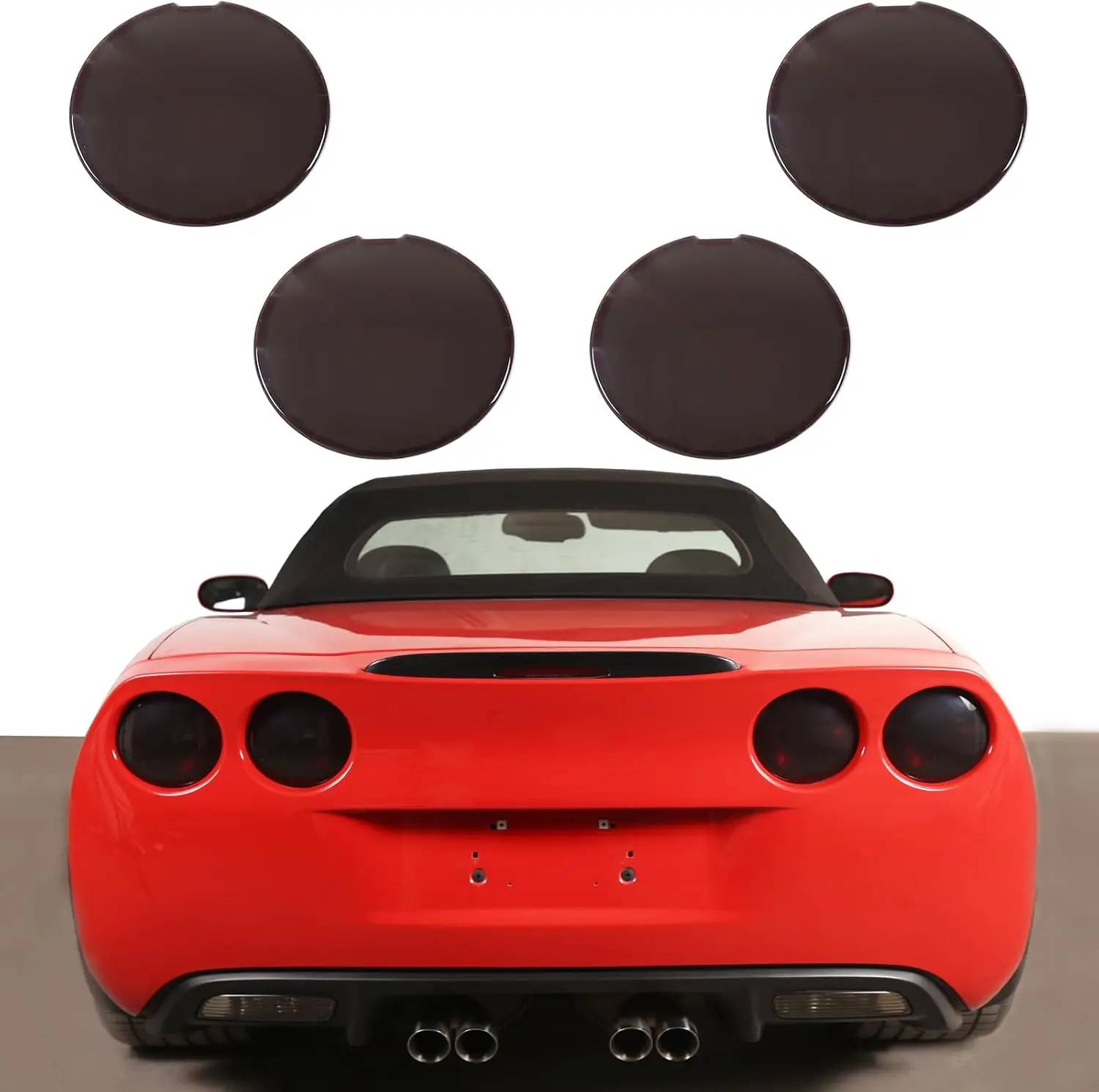 ABS Blackened Car Rear Tail Light Trim Brake Light Cover For Chevrolet Corvette C6 Z06 2005-2013 Decorate Car Accessories
ABS Blackened Car Rear Tail Light Trim Brake Light Cover For Chevrolet Corvette C6 Z06 2005-2013 Decorate Car Accessories