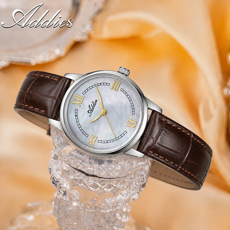 ADDIES 31mm Women Leather Watch New Luxury Sapphire Crystal Ladies Quartz Watches 50m Waterproof Dress Woman Wristwatch 2026
ADDIES 31mm Women Leather Watch New Luxury Sapphire Crystal Ladies Quartz Watches 50m Waterproof Dress Woman Wristwatch 2026