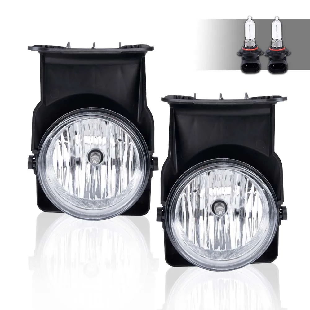 Crossdesign 2Pcs Bumper Fog Light Lamp W/ Bulbs Fit for 2003-2007 Gmc Sierra 1500 2500 3500 Pickup Clear Lens Dot Approved
Crossdesign 2Pcs Bumper Fog Light Lamp W/ Bulbs Fit for 2003-2007 Gmc Sierra 1500 2500 3500 Pickup Clear Lens Dot Approved