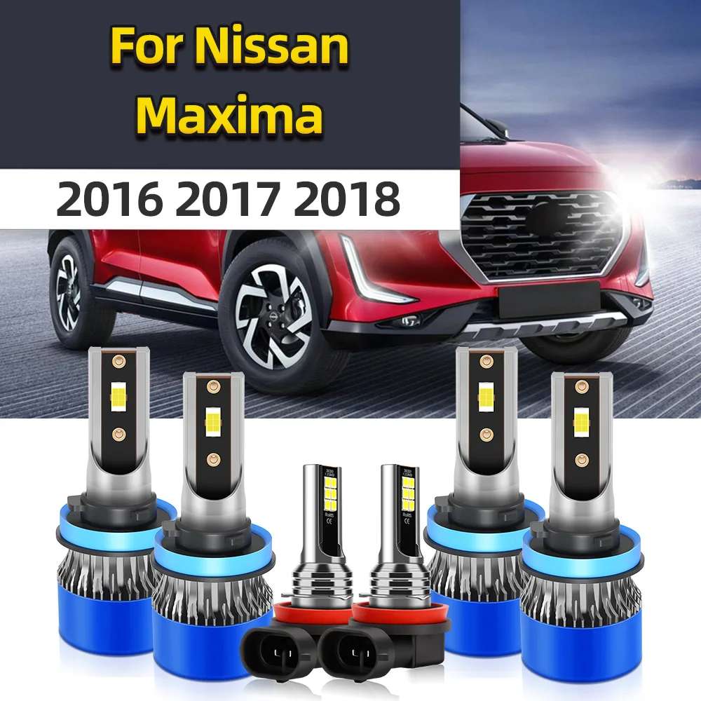 4/6 шт. светодиодные комбинированные лампы для Nissan Maxima 2016 2017 2018 автомобильные фары лампы 20000LM Plug&Play дальнего ближнего света комплект авто противотуманные фары
4/6 шт. светодиодные комбинированные лампы для Nissan Maxima 2016 2017 2018 автомобильные фары лампы 20000LM Plug&Play дальнего ближнего света комплект авто противотуманные фары