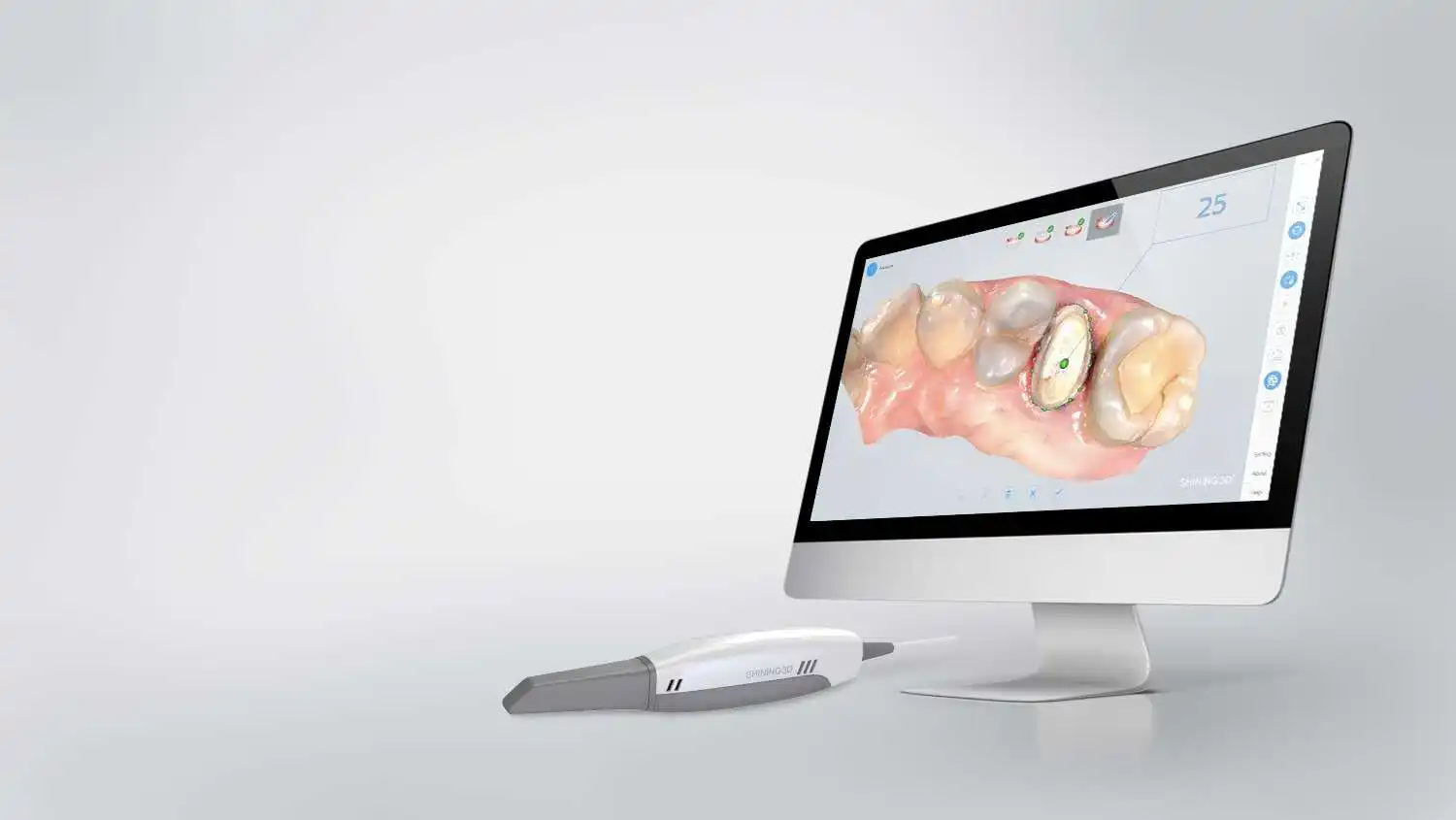 Buy 3 Get 2 Free Shining 3D Aoralscan 3 Intraoral Scanner
Buy 3 Get 2 Free Shining 3D Aoralscan 3 Intraoral Scanner