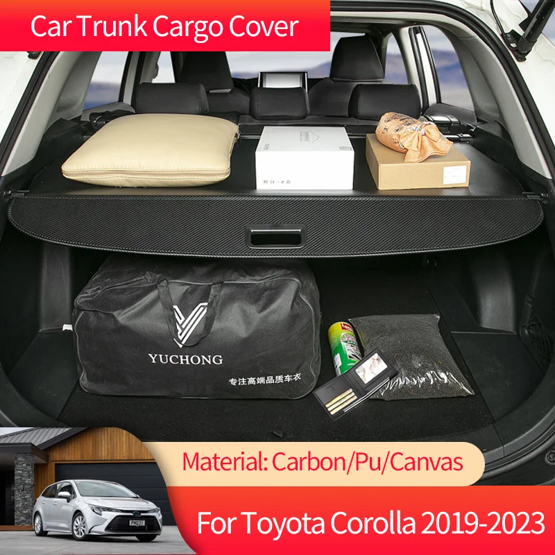 for Toyota Corolla Touring 2019~2023 Car Trunk Cargo Cover Luggage Storage Rear Boot Tray Security Shielding Shade Accessories
for Toyota Corolla Touring 2019~2023 Car Trunk Cargo Cover Luggage Storage Rear Boot Tray Security Shielding Shade Accessories