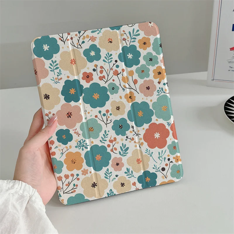 Color Flower Tablet Case For iPad 10 Pro 2025 11 inch Air 2024 iPad Air 5/4 10.9 10.2 9.7 inch10.5 mini 6 Cover with Pen Holder 
Color Flower Tablet Case For iPad 10 Pro 2025 11 inch Air 2024 iPad Air 5/4 10.9 10.2 9.7 inch10.5 mini 6 Cover with Pen Holder
