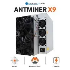 A Buy Now 2026 New Miner Winner Antminer X9 RandomX ASIC Miner 1MH/s 2472W Crypto Mining Machine XMR Coin Miner
A Buy Now 2026 New Miner Winner Antminer X9 RandomX ASIC Miner 1MH/s 2472W Crypto Mining Machine XMR Coin Miner