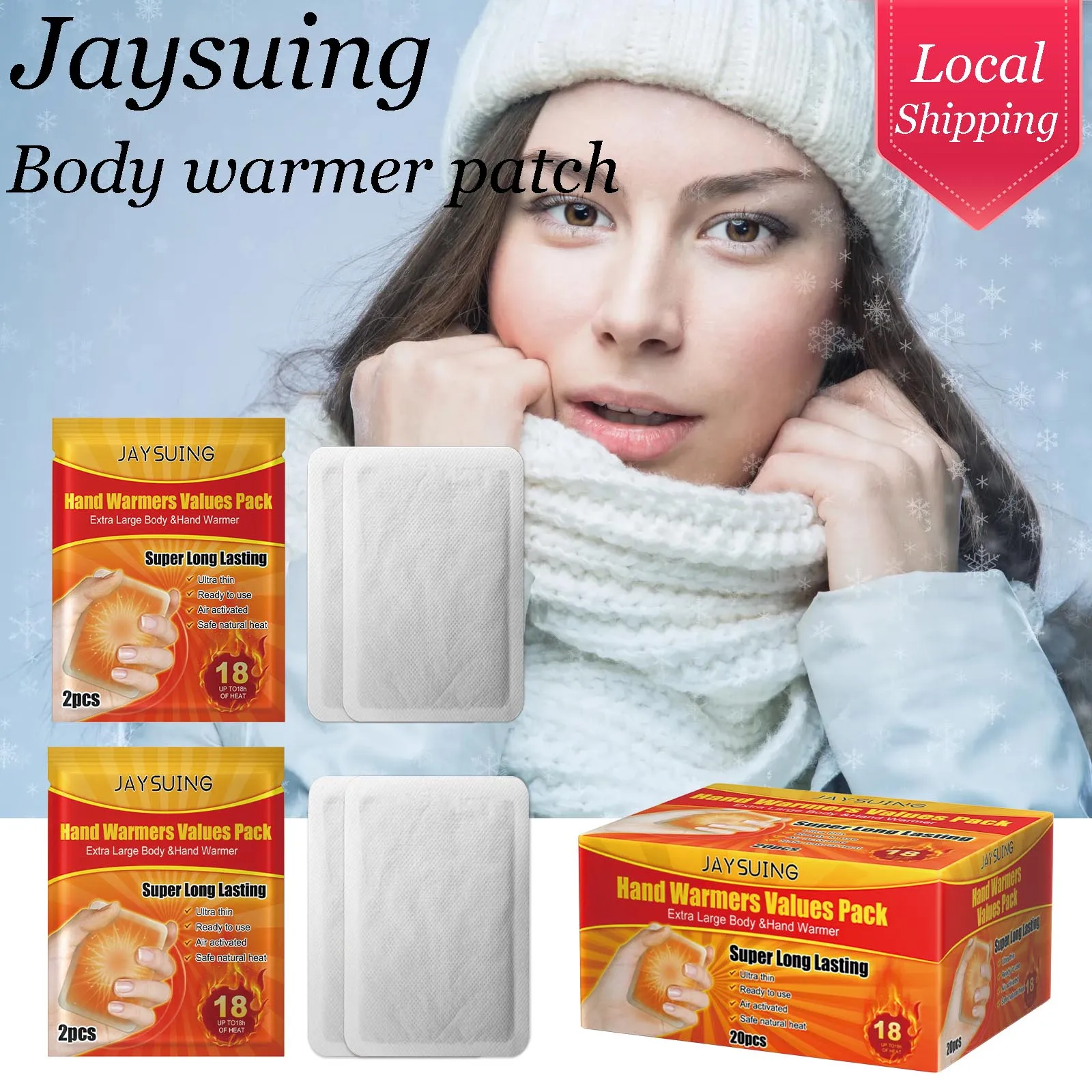 Зимняя наклейка для грелки тела, прочный нагрев, безопасный, мягкий, портативный, с быстрым нагревом, легкая нашивка для подогрева тела для ног, талии, рук
Зимняя наклейка для грелки тела, прочный нагрев, безопасный, мягкий, портативный, с быстрым нагревом, легкая нашивка для подогрева тела для ног, талии, рук