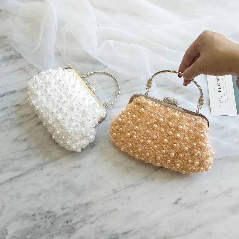 Luxury Pearl Clutch Bags Women Purse Diamond Ladies Hand Bags White Evening Bags for Party Wedding Evening Party Handbag
Luxury Pearl Clutch Bags Women Purse Diamond Ladies Hand Bags White Evening Bags for Party Wedding Evening Party Handbag