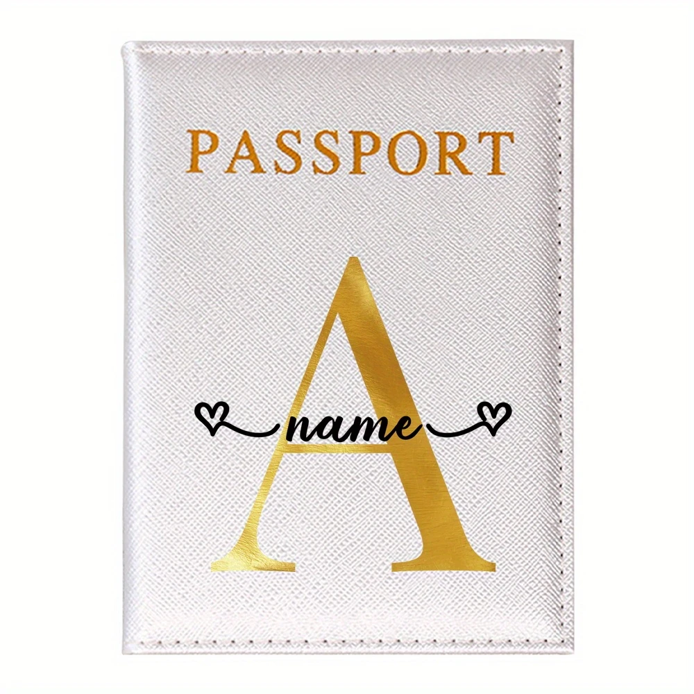 Custom Synthetic Leather Travel Document Case, DIY Custom Text, Slim RFID Protector for ID and Bank Cards
Custom Synthetic Leather Travel Document Case, DIY Custom Text, Slim RFID Protector for ID and Bank Cards