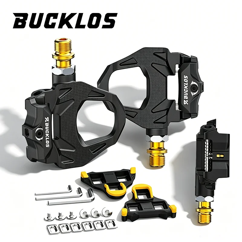BUCKLOS Bike Lock Pedals Nylon Wear-resistant Lightweight For SPD-SL Bike Pedal 9/16 Non-slip Stable Road Bike Pedals Bike Part
BUCKLOS Bike Lock Pedals Nylon Wear-resistant Lightweight For SPD-SL Bike Pedal 9/16 Non-slip Stable Road Bike Pedals Bike Part