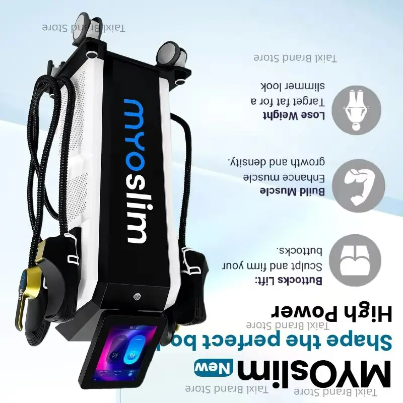 Профессиональный аппарат для коррекции фигуры MYOslim Neo 6500W HIEMT RF: стимулятор мышц и формирующий аппарат для салонов красоты
Профессиональный аппарат для коррекции фигуры MYOslim Neo 6500W HIEMT RF: стимулятор мышц и формирующий аппарат для салонов красоты