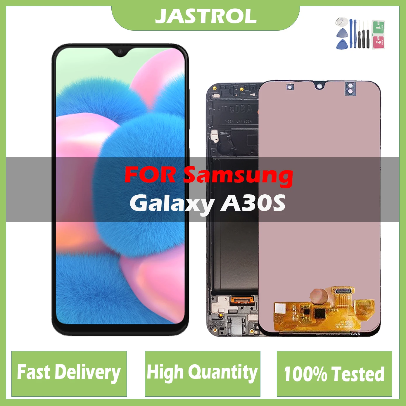 100% протестированный ЖК-дисплей для Samsung Galaxy A30s A307F A307 A307FN, сенсорный экран, дигитайзер в сборе, Замена для Samsung A30S LCD
100% протестированный ЖК-дисплей для Samsung Galaxy A30s A307F A307 A307FN, сенсорный экран, дигитайзер в сборе, Замена для Samsung A30S LCD
