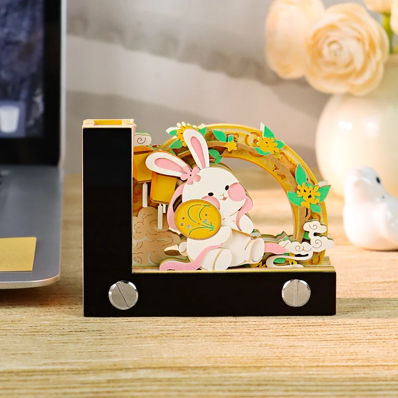 Omoshiroi Block 3D Memo Pads Mini Notes Paper Mid Autumn Rabbit Diy Paper Craft 3D Custom Decore Paper Statues Accessories Gifts
Omoshiroi Block 3D Memo Pads Mini Notes Paper Mid Autumn Rabbit Diy Paper Craft 3D Custom Decore Paper Statues Accessories Gifts