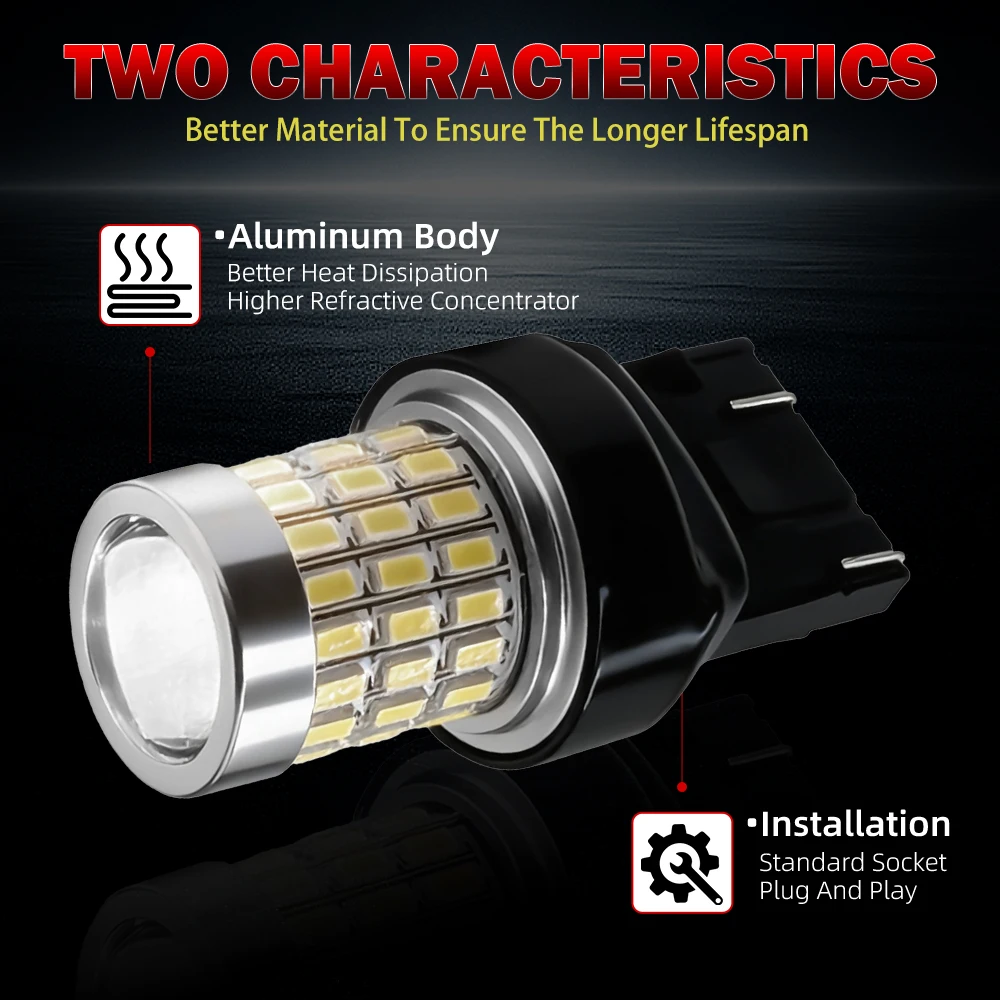 For Acura TSX 2004-2014 White LED Projector Reflector Lens 7443 W21/5W T20 High Brightness LED Brake Lights
For Acura TSX 2004-2014 White LED Projector Reflector Lens 7443 W21/5W T20 High Brightness LED Brake Lights