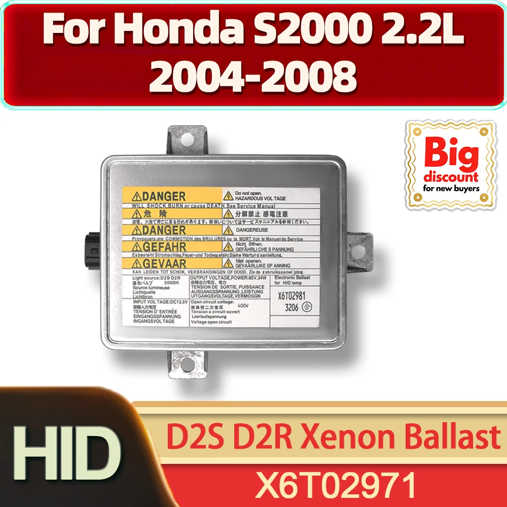 34 Вт HID ксеноновый балласт управления фар Модуль D2S D2R для Honda S2000 2.2L 2004-2008 OEM X6T02971 Ксеноновый балласт фар
34 Вт HID ксеноновый балласт управления фар Модуль D2S D2R для Honda S2000 2.2L 2004-2008 OEM X6T02971 Ксеноновый балласт фар