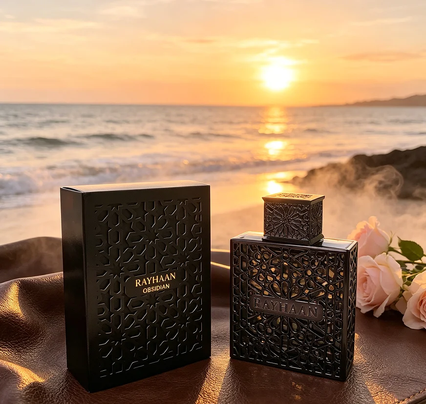 Rayhaan Obsidian new men's perfume spray, leather wood finishing Fuqi leather tone, 3.4oz100ml
Rayhaan Obsidian new men's perfume spray, leather wood finishing Fuqi leather tone, 3.4oz100ml