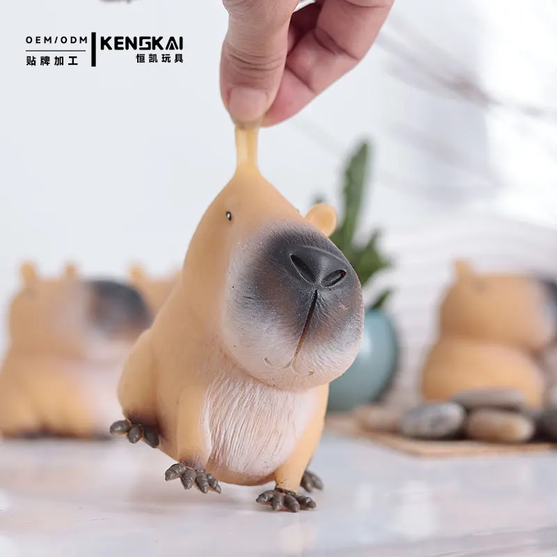 Popular online celebrity Capybara plush toy, a squeezeable capybara animal stress relief toy, wholesale from the factory
Popular online celebrity Capybara plush toy, a squeezeable capybara animal stress relief toy, wholesale from the factory