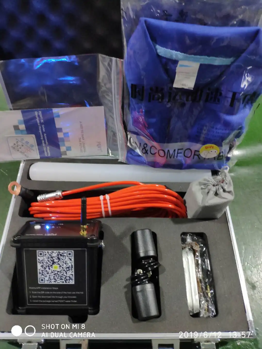 Underground Water Detector 100 Meter PQWT-M100 Long Range For Borehole Drilling
Underground Water Detector 100 Meter PQWT-M100 Long Range For Borehole Drilling