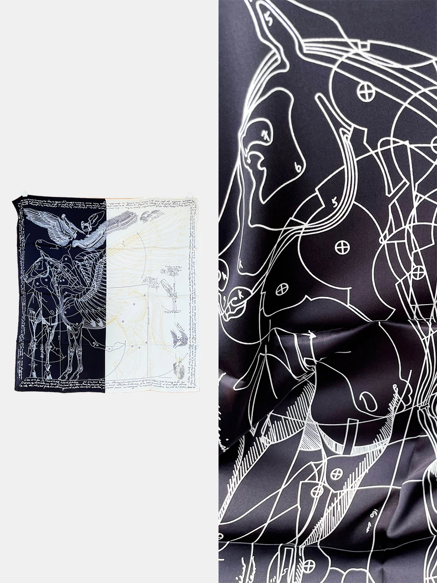 Satin Black Mulberry Silk Scarf Women Handrolled Edges Shawls Large Bandanas Tops Accessories Hair Neck Scarves Foulard 110cm
Satin Black Mulberry Silk Scarf Women Handrolled Edges Shawls Large Bandanas Tops Accessories Hair Neck Scarves Foulard 110cm