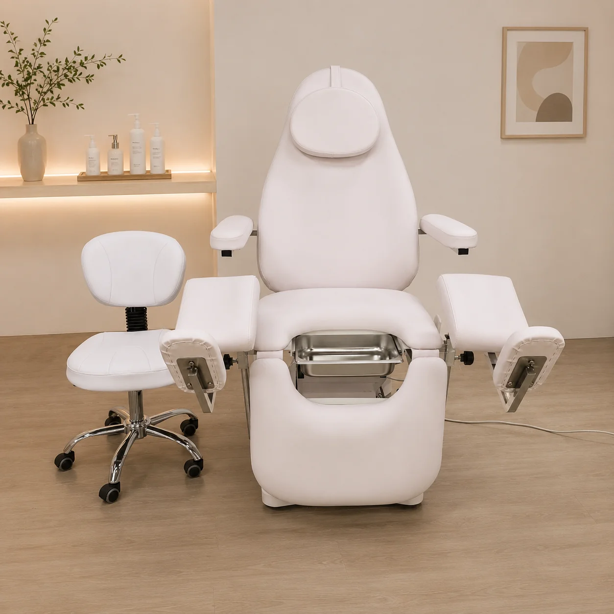 Electric Adjustable Gynecology Examination Chair Medical Spa Bed Height Adjustable Multi-Function Beauty Treatment Chair for Cli
Electric Adjustable Gynecology Examination Chair Medical Spa Bed Height Adjustable Multi-Function Beauty Treatment Chair for Cli