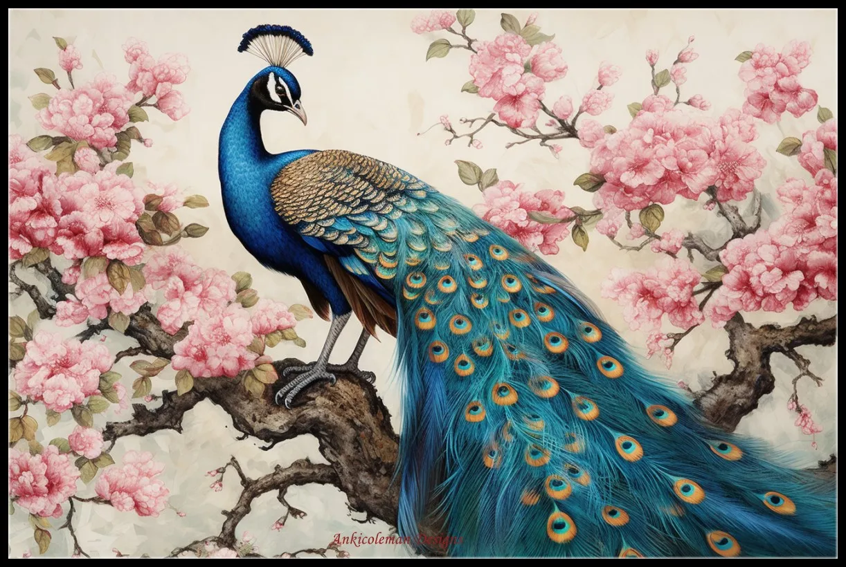 Embroidery Counted Cross Stitch Kits Needlework - Crafts 14 ct DMC Color DIY Arts Handmade Decor - Peacock & Blossoms
Embroidery Counted Cross Stitch Kits Needlework - Crafts 14 ct DMC Color DIY Arts Handmade Decor - Peacock & Blossoms