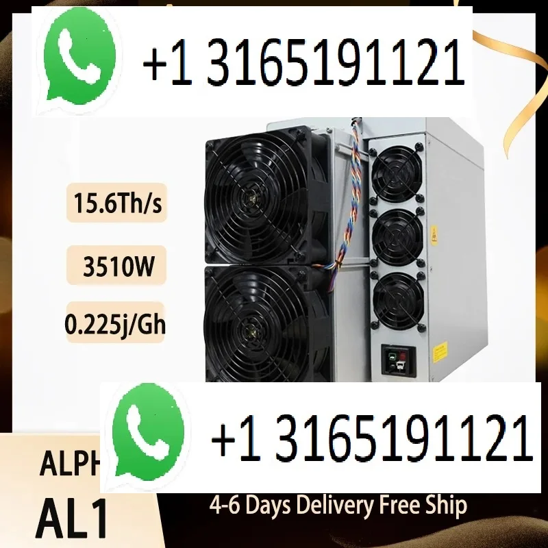 A. Высокое качество! Купите 2 и получите 1 бесплатно, Bitmain Antminer AL1 3510 th/s Вт, Alephium Miner с блоком питания/Быстрая доставка
A. Высокое качество! Купите 2 и получите 1 бесплатно, Bitmain Antminer AL1 3510 th/s Вт, Alephium Miner с блоком питания/Быстрая доставка