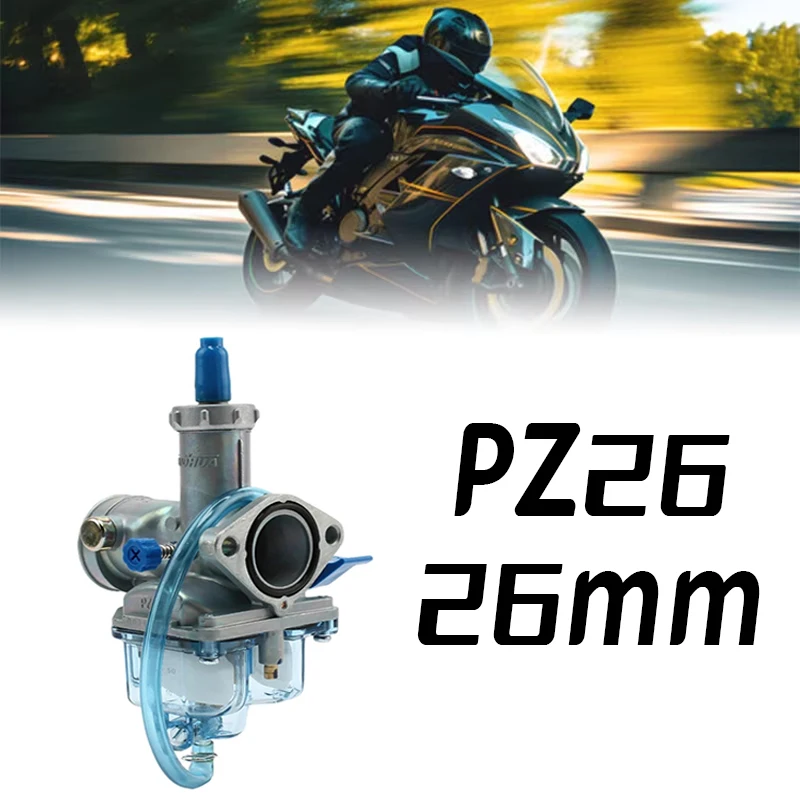 Карбюратор PZ26 26 мм с прозрачной чашей для Honda CB125 XL125S TRX250 Dirt Pit Bike ATV, модифицированные детали двигателя мотоцикла
Карбюратор PZ26 26 мм с прозрачной чашей для Honda CB125 XL125S TRX250 Dirt Pit Bike ATV, модифицированные детали двигателя мотоцикла