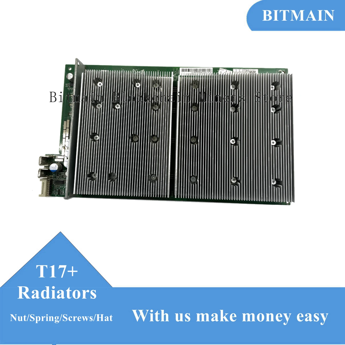 Радиатор для майнинга серии Antminer 17, Модернизированный радиатор для T17 Plus
Радиатор для майнинга серии Antminer 17, Модернизированный радиатор для T17 Plus