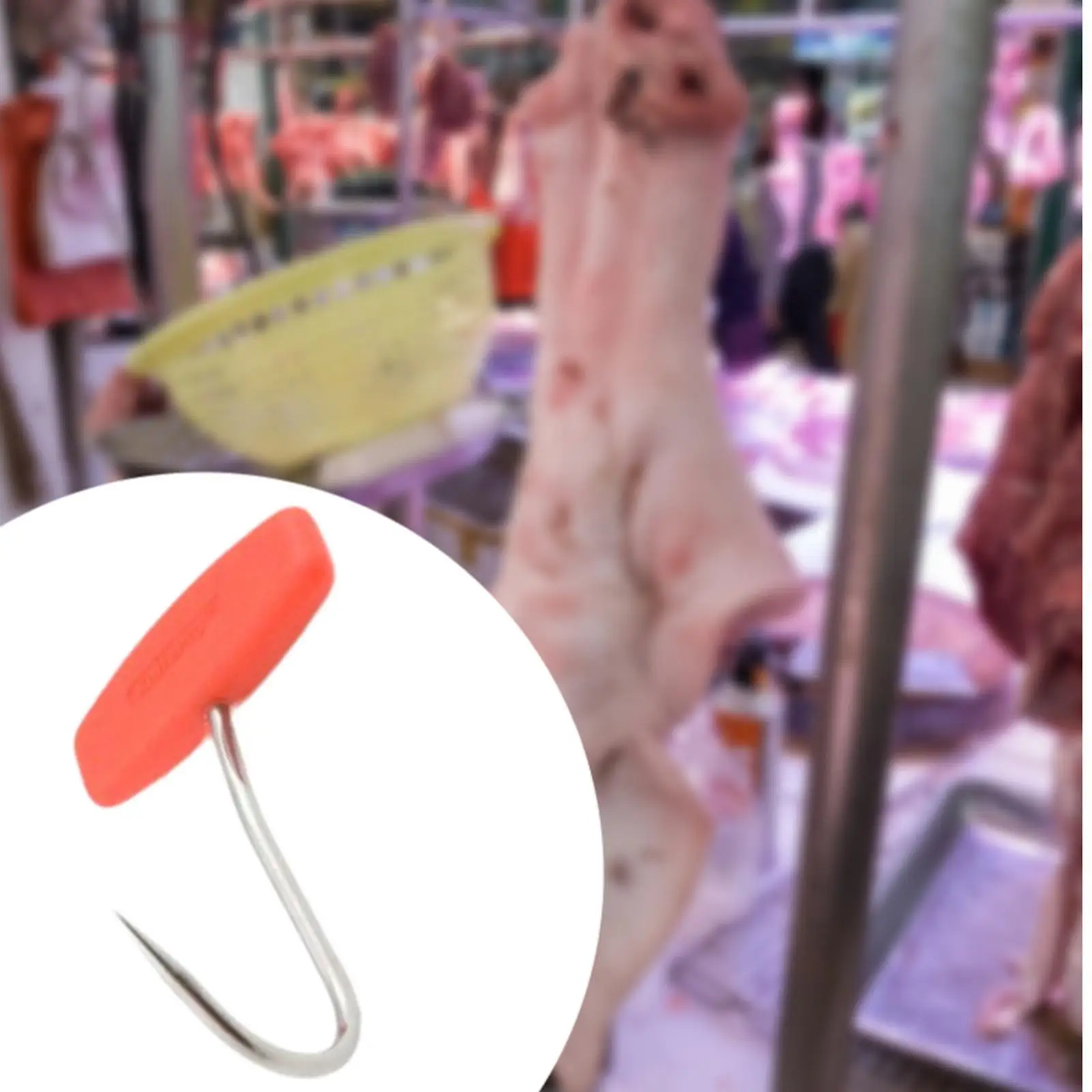 Butcher Meat Hook Cooking Meat Hooks Barbecue Chicken Meat Hook BBQ Steak Grill Hook for Grocery Restaurant Chef Meat Preps
Butcher Meat Hook Cooking Meat Hooks Barbecue Chicken Meat Hook BBQ Steak Grill Hook for Grocery Restaurant Chef Meat Preps