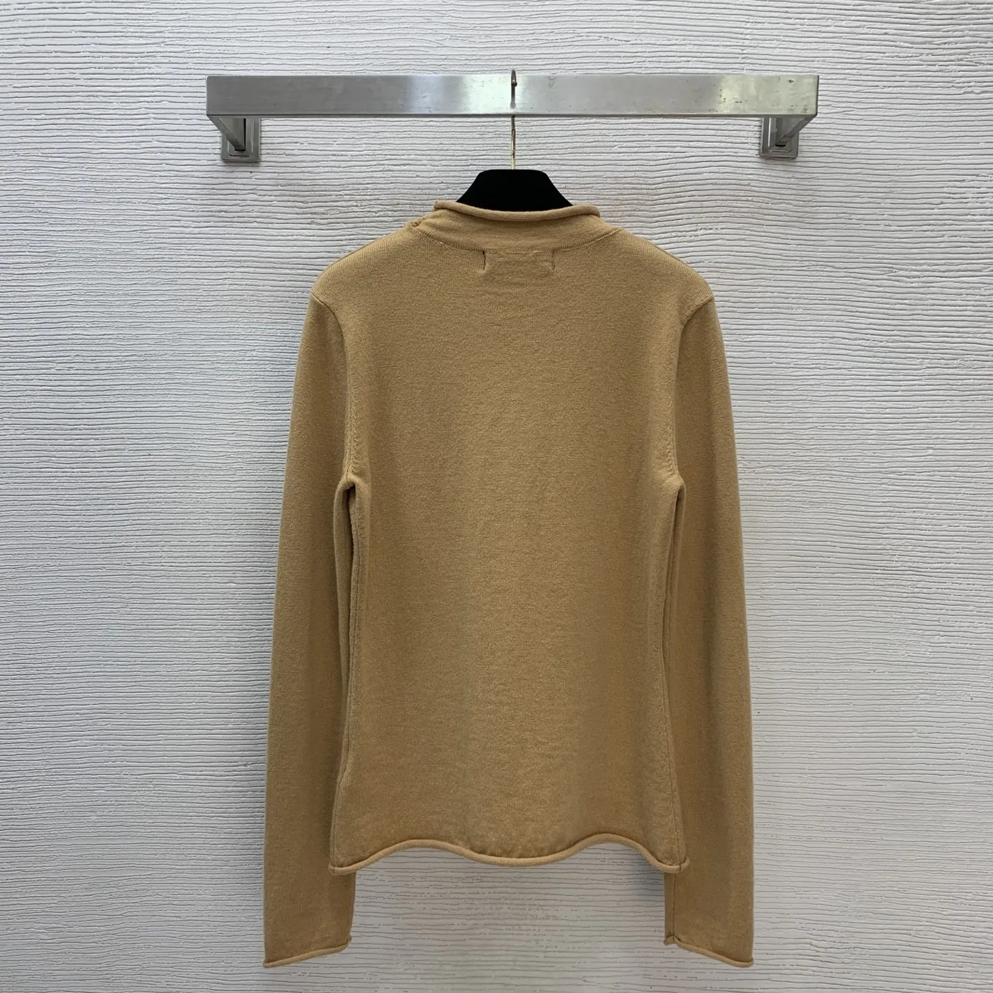 Новый женский шерстяной жаккардовый вязаный свитер с начесом и закрученным краем, облегающий воротник-стойка, вязаный свитер с длинными рукавами, базовый топ
Новый женский шерстяной жаккардовый вязаный свитер с начесом и закрученным краем, облегающий воротник-стойка, вязаный свитер с длинными рукавами, базовый топ