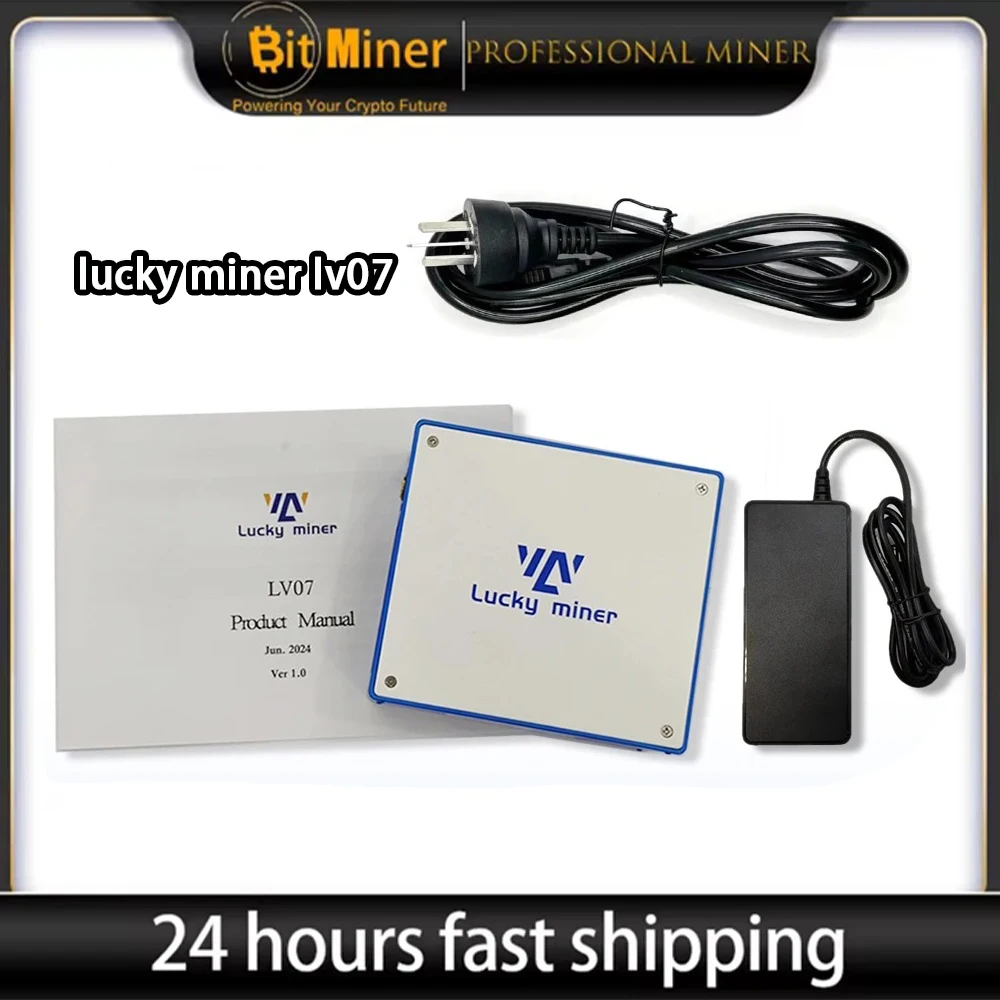Lucky Miner LV07 1TH/S SHA-256 BTC Solo Miner Crypto Miner Standalone Miner ASIC BTC Miner Mini Bitcoin Miner
Lucky Miner LV07 1TH/S SHA-256 BTC Solo Miner Crypto Miner Standalone Miner ASIC BTC Miner Mini Bitcoin Miner