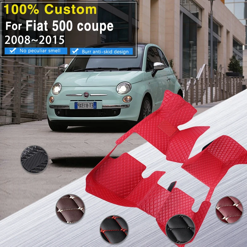 Car Mats Floor For Fiat 500 Coupe 2008~2015 Leather Mat Alfombras Coche Universales Car Mats Accessoires Voiture Car Accessories
Car Mats Floor For Fiat 500 Coupe 2008~2015 Leather Mat Alfombras Coche Universales Car Mats Accessoires Voiture Car Accessories