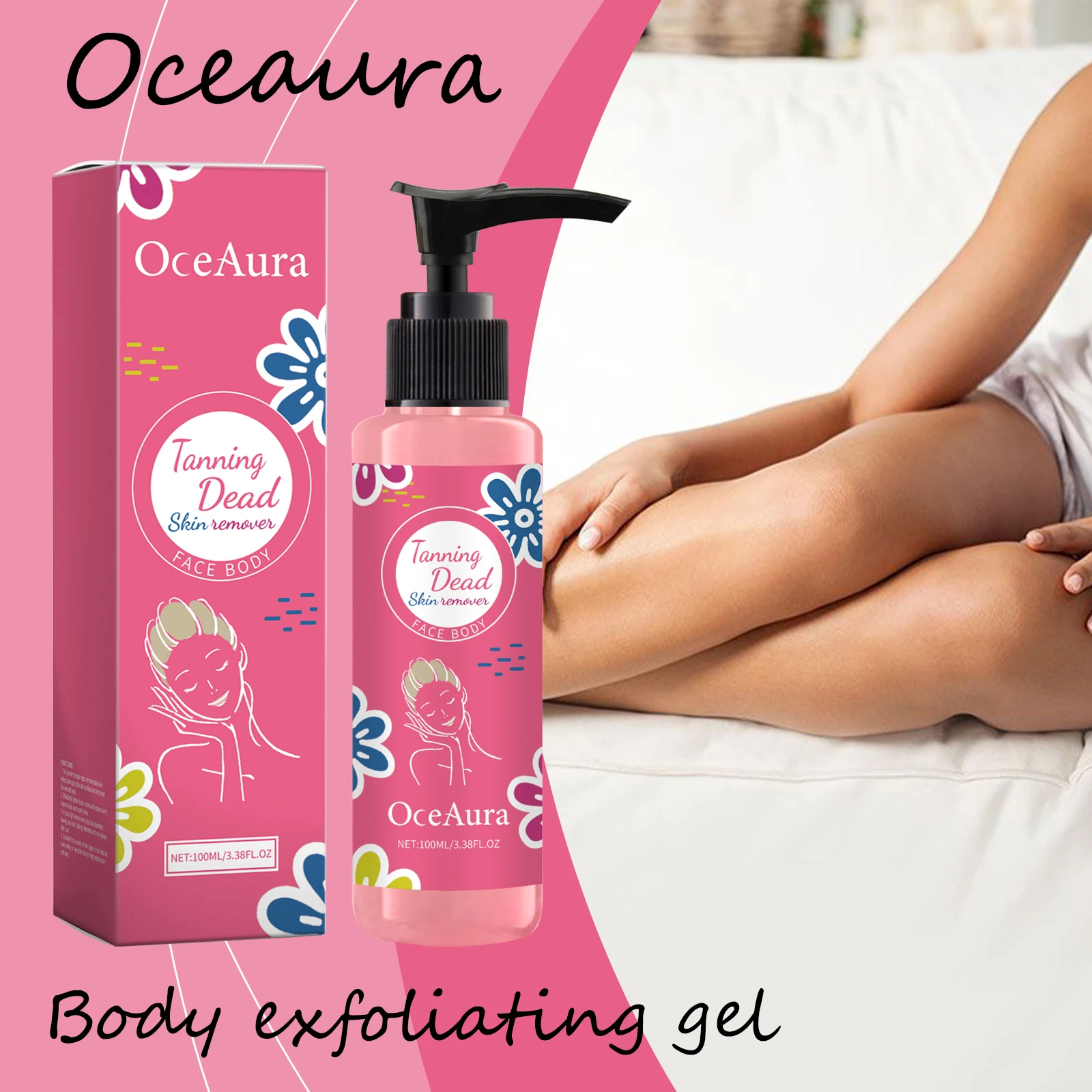 Oceaura Body Exfoliating Gel Gentle Remove Dead Skin Deep Cleaning Glowing Skin Tone Smoothing Moisturize Dead Skin Remover
Oceaura Body Exfoliating Gel Gentle Remove Dead Skin Deep Cleaning Glowing Skin Tone Smoothing Moisturize Dead Skin Remover