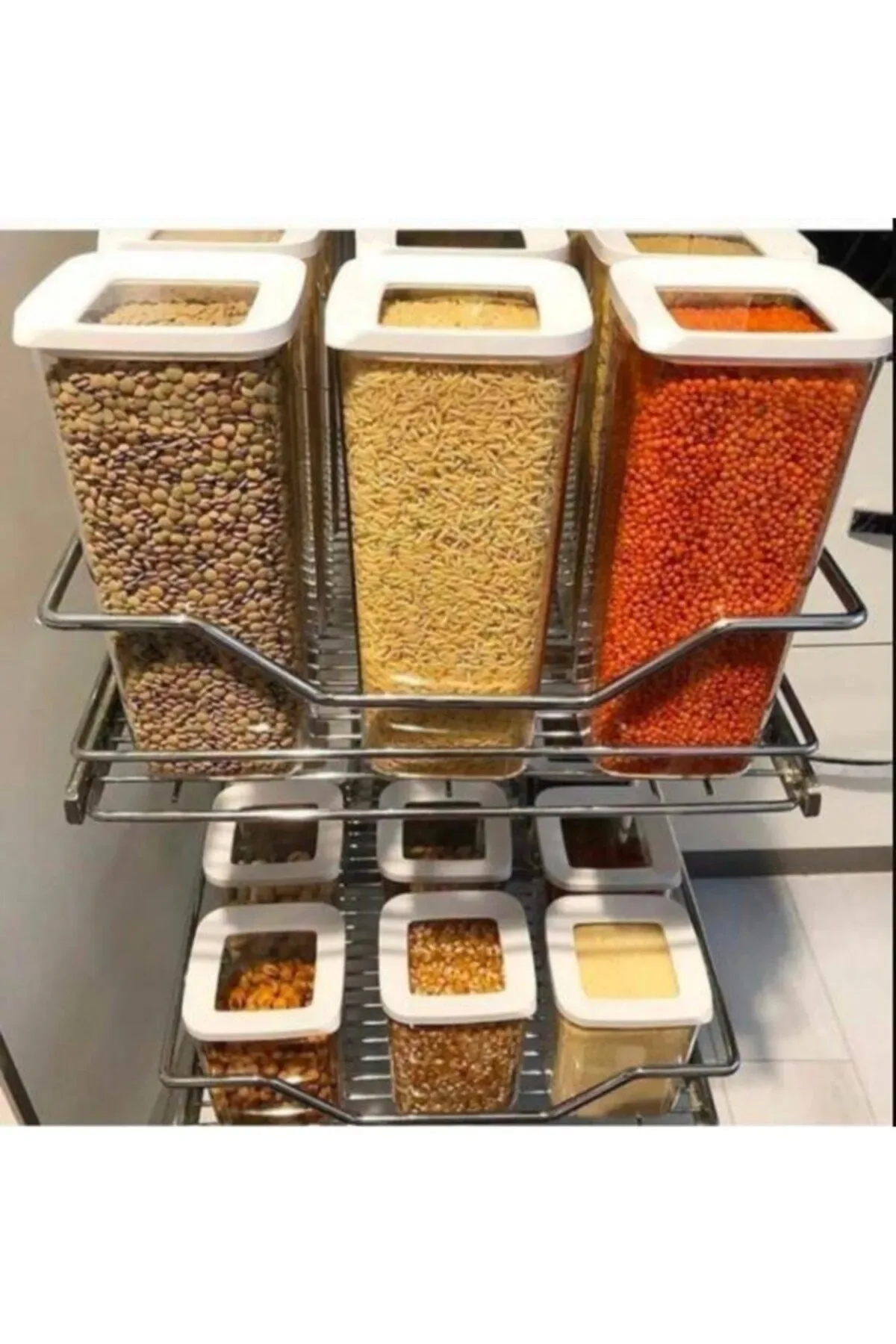 Large Storage Container 1700 Ml 6 Pieces ", Each Set is 1700 Bililiter (57.5 Fluid Ounces ), capacity.
Large Storage Container 1700 Ml 6 Pieces ", Each Set is 1700 Bililiter (57.5 Fluid Ounces ), capacity.