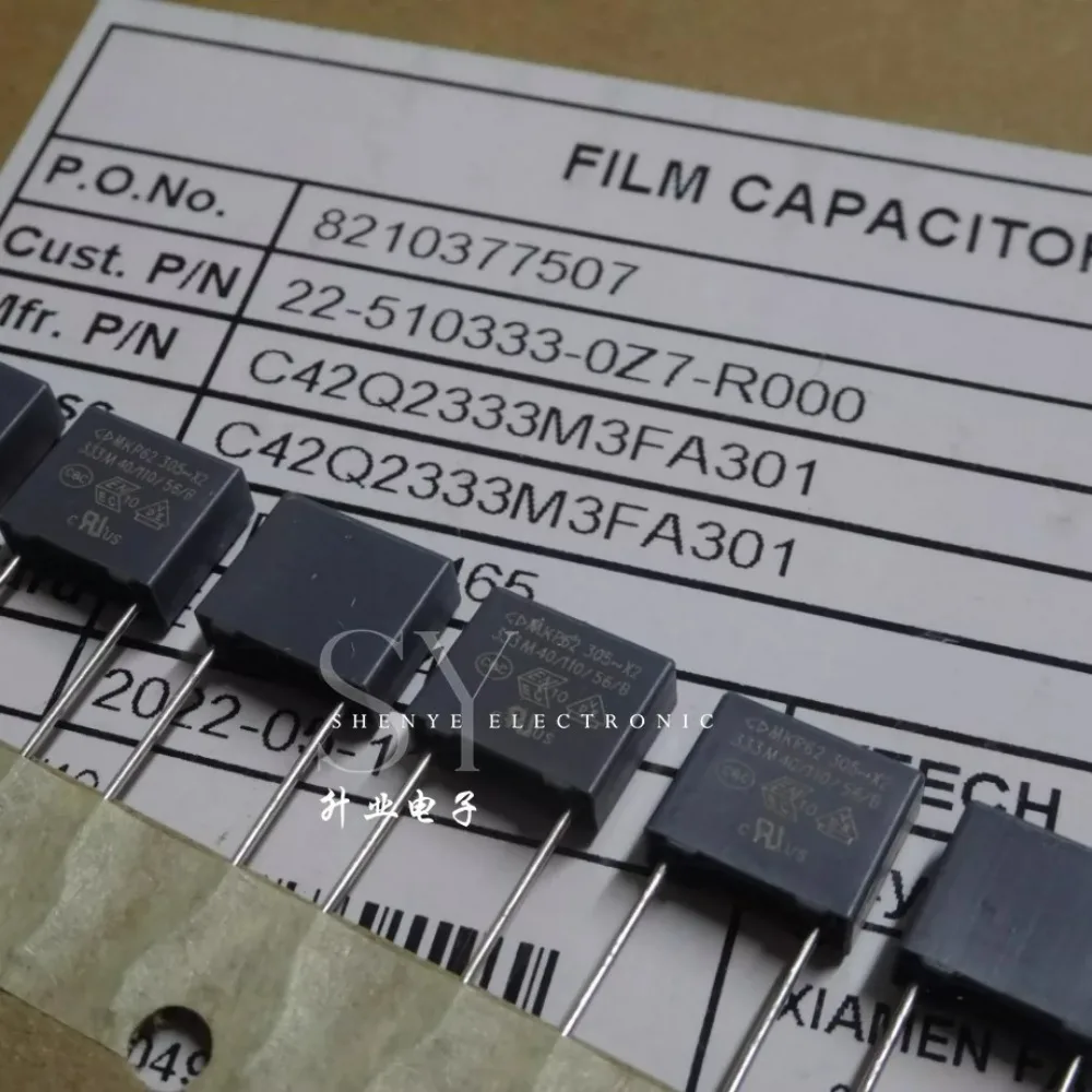 10pcs/lot Fara C42Q MKP62 0.033uf 305vAC 33nf 333 M Brand New 7.5mm Film Capacitor C42Q2333M3FA301
10pcs/lot Fara C42Q MKP62 0.033uf 305vAC 33nf 333 M Brand New 7.5mm Film Capacitor C42Q2333M3FA301