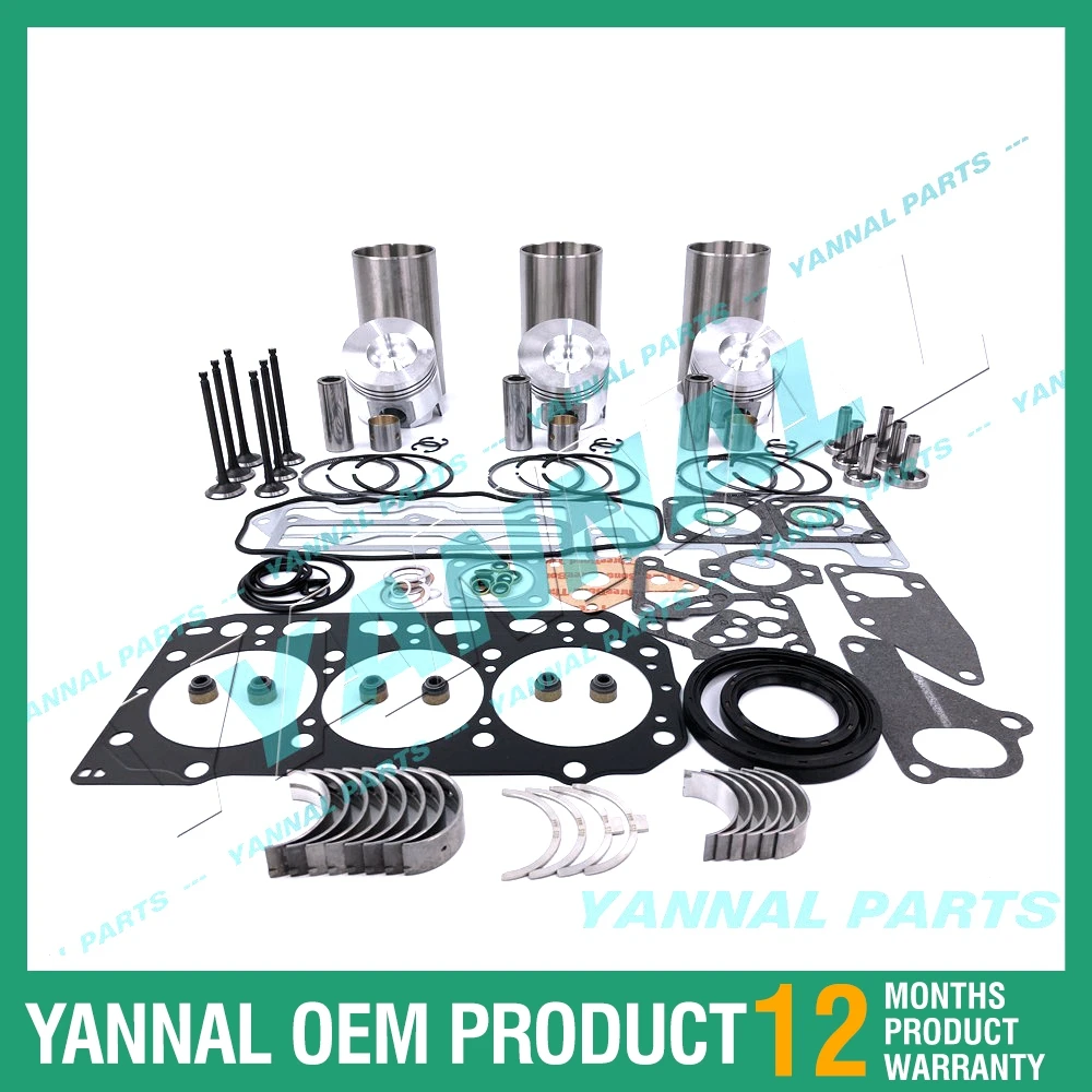 3TNE88 3D88E-3 3D88 Overhaul Rebuild Kit For Yanmar Komatsu Engine Parts
3TNE88 3D88E-3 3D88 Overhaul Rebuild Kit For Yanmar Komatsu Engine Parts