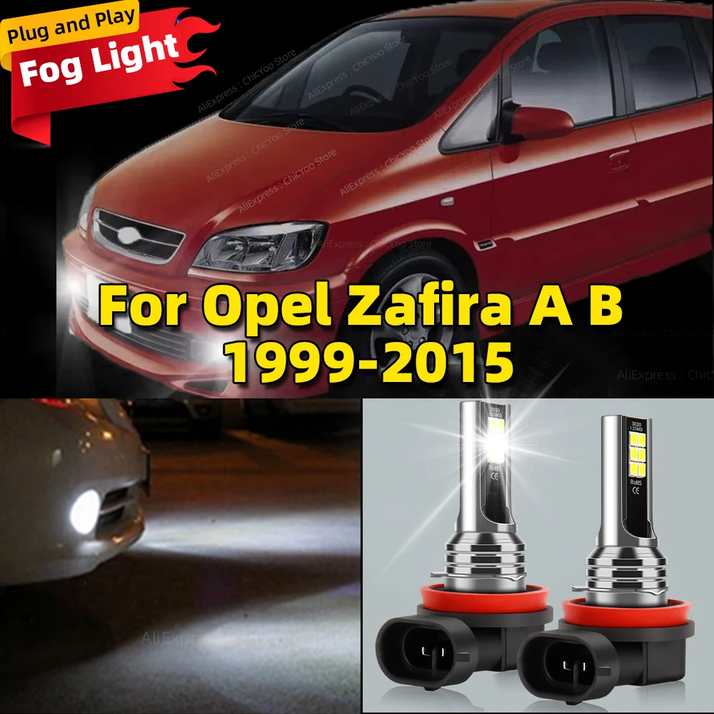 2pcs LED Front Fog Light Bulb 6000K Car Accessories For Opel Zafira A B 1999 2000 2001 2002 2003 2004 2005 2006 2007 2008-2015
2pcs LED Front Fog Light Bulb 6000K Car Accessories For Opel Zafira A B 1999 2000 2001 2002 2003 2004 2005 2006 2007 2008-2015