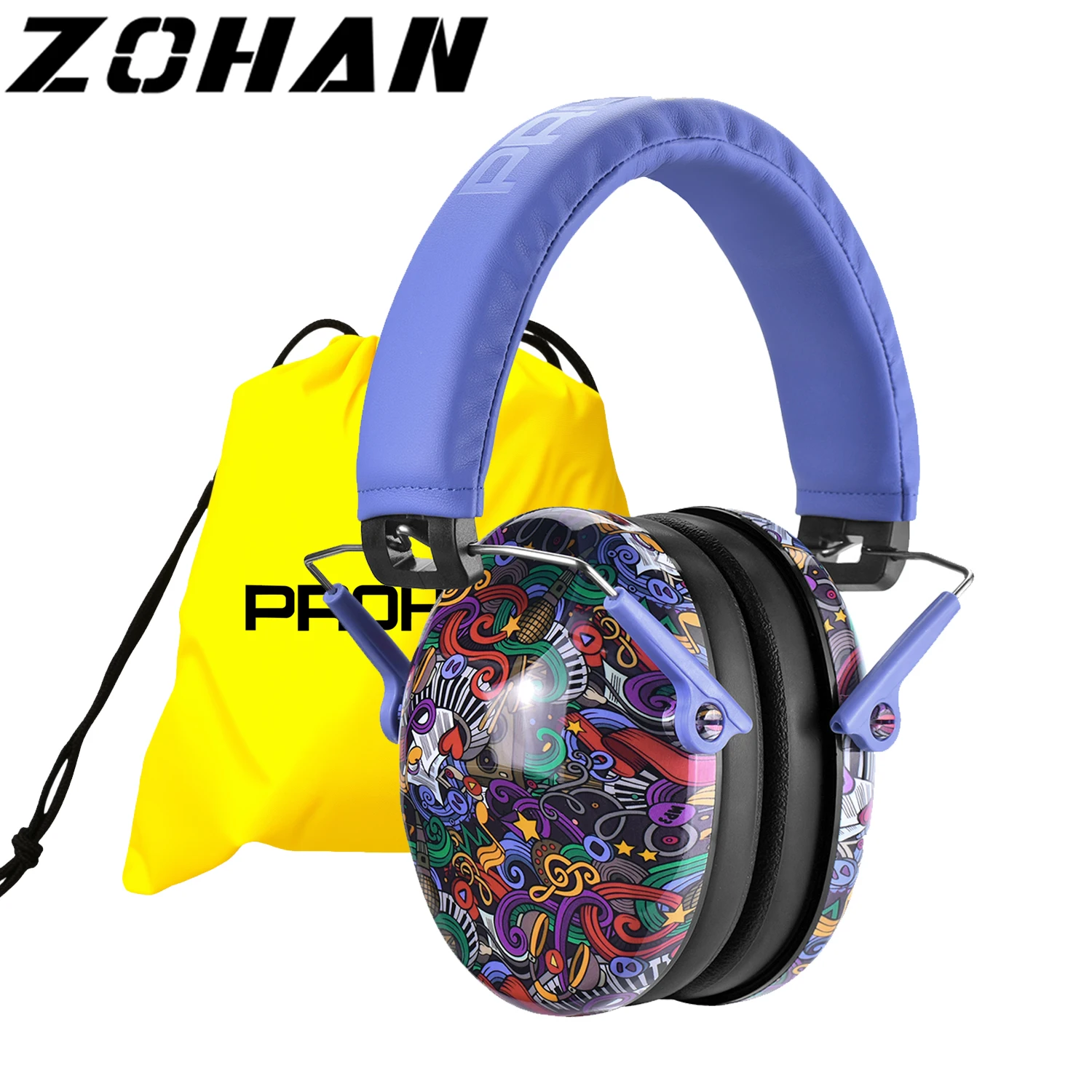 ZOHAN Toddler Noise Blocking Ear Muffs Stylish Ear Defenders Soft Headband Hearing Protection Earmuffs Autism Sleep Anti-Noise
ZOHAN Toddler Noise Blocking Ear Muffs Stylish Ear Defenders Soft Headband Hearing Protection Earmuffs Autism Sleep Anti-Noise