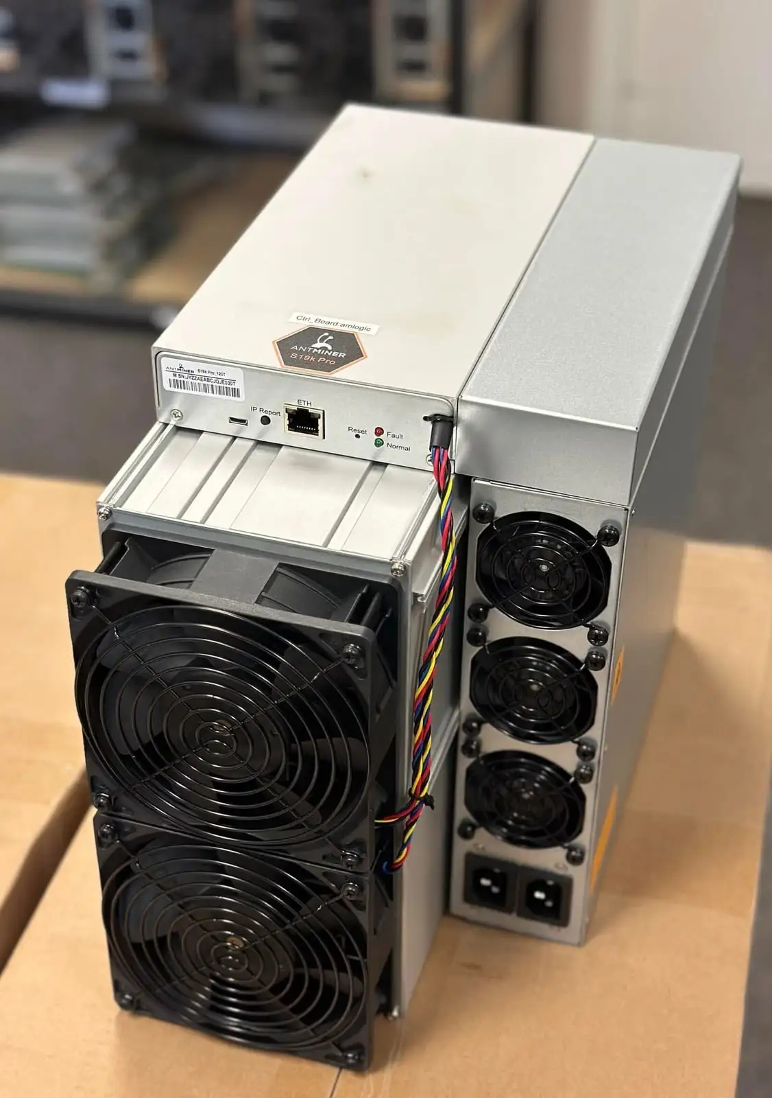Bitmain Antminer S19K Pro ASIC Miner Bitcoin Mining Machine 120TH/s BTC Miner S19K Pro BTC Mining Machine Asic Miner
Bitmain Antminer S19K Pro ASIC Miner Bitcoin Mining Machine 120TH/s BTC Miner S19K Pro BTC Mining Machine Asic Miner