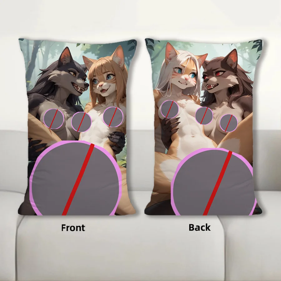 Dakimakura Anime Wolf And Leopard Sofa Cushion Body Pillow Cover Double Side Print Bedding Throw Pillow Case
Dakimakura Anime Wolf And Leopard Sofa Cushion Body Pillow Cover Double Side Print Bedding Throw Pillow Case