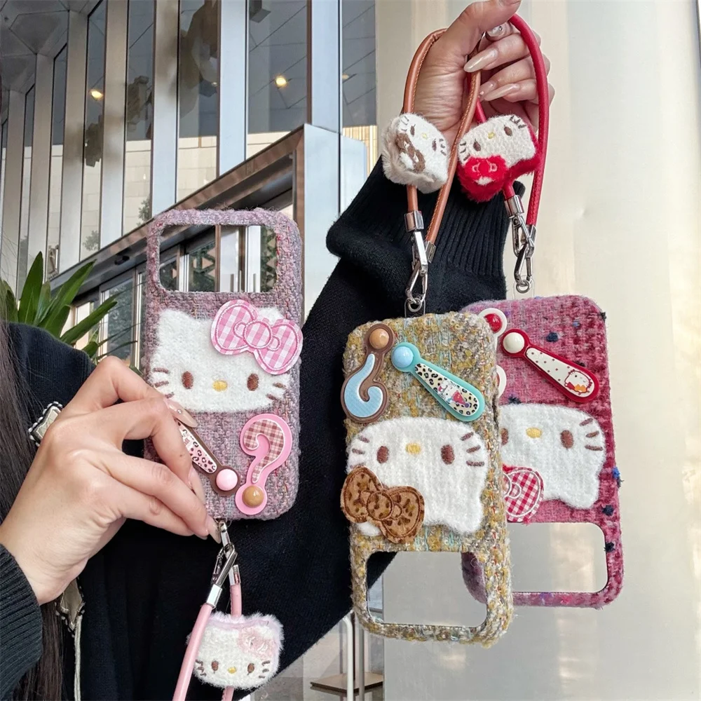 New plush HelloKitty phone case with hanging rope suitable for iPhone 17 Pro Max 14 15 16 13 Pro Max 16Pro protective case, anti
New plush HelloKitty phone case with hanging rope suitable for iPhone 17 Pro Max 14 15 16 13 Pro Max 16Pro protective case, anti