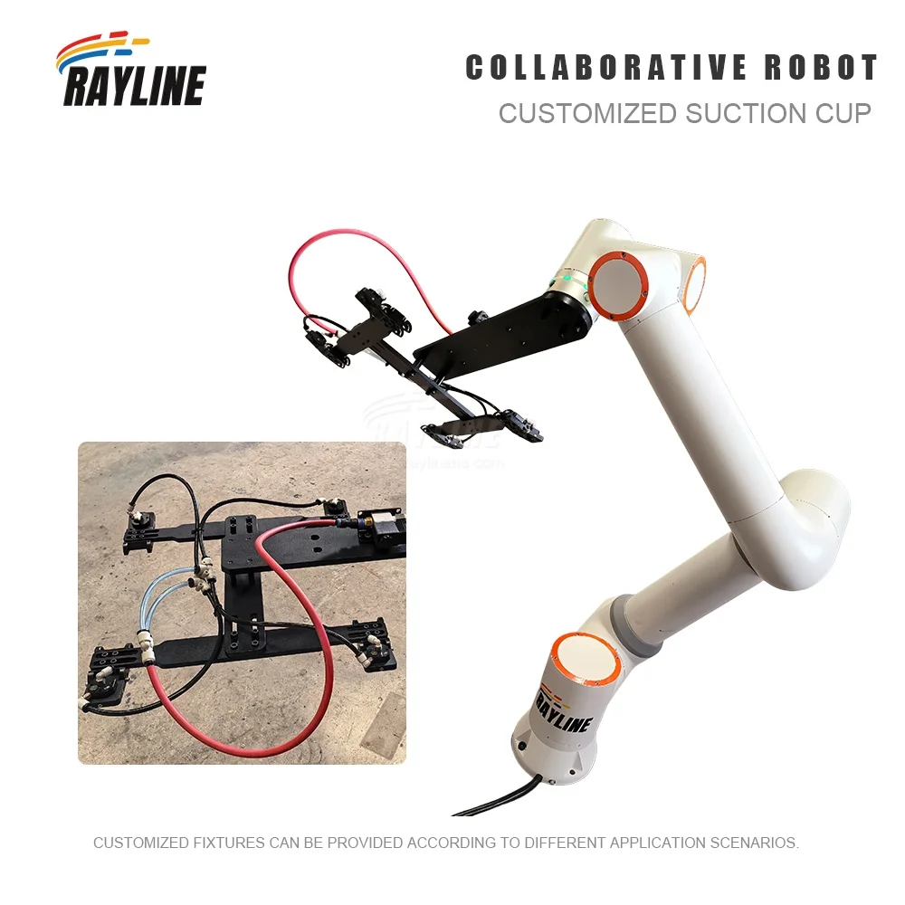 Automatic FR5 6 Axis Collaborative Robot Cobot 3Kg 5Kg 10Kg Payload 622-1400mm Range for Palletizing Welding Painting Loading
Automatic FR5 6 Axis Collaborative Robot Cobot 3Kg 5Kg 10Kg Payload 622-1400mm Range for Palletizing Welding Painting Loading