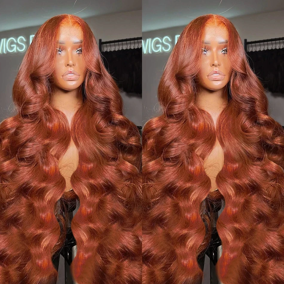 Reddish Brown 13x6 HD Lace Front Wigs Human Hair PrePlucked 250% Density Body Wave 13x4 Lace Frontal Colored Wig For Black Women
Reddish Brown 13x6 HD Lace Front Wigs Human Hair PrePlucked 250% Density Body Wave 13x4 Lace Frontal Colored Wig For Black Women