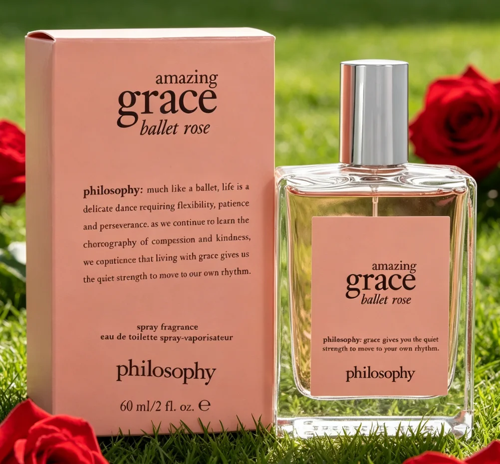 Ama.z.i.n.g Gra.c.e Ballet Rose Women's perfume spray, 60ml long lasting and elegant floral fragrance
Ama.z.i.n.g Gra.c.e Ballet Rose Women's perfume spray, 60ml long lasting and elegant floral fragrance