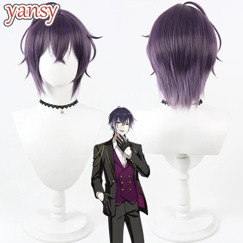 Yansywig Synthetic Hair Edward Hart Cosplay Wigs Tokyo Debunker Edward Hart 30cm Short Straight Purple Mixed Wig Heat Resistant
Yansywig Synthetic Hair Edward Hart Cosplay Wigs Tokyo Debunker Edward Hart 30cm Short Straight Purple Mixed Wig Heat Resistant