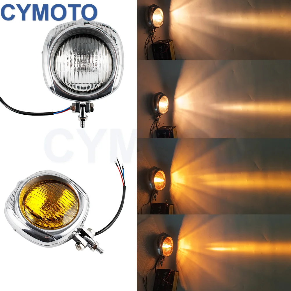 For Harley Cafe Racer Bobber Chopper Cruiser Retro Vintage Polished Front Motorcycle Headlight Lamp Old School light
For Harley Cafe Racer Bobber Chopper Cruiser Retro Vintage Polished Front Motorcycle Headlight Lamp Old School light