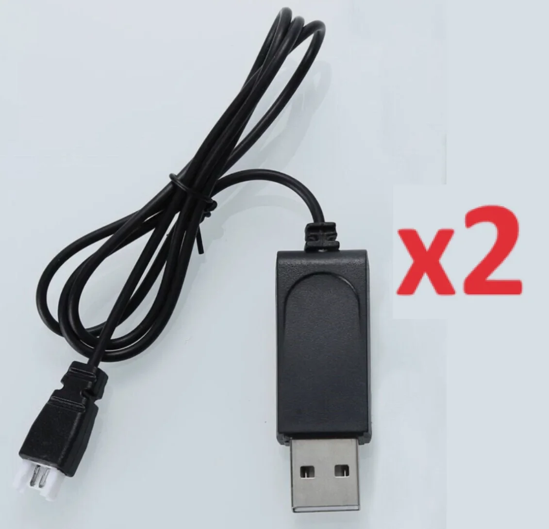 2pcs USB Powered Battery Chargers for Sharper Image Streaming Drone
2pcs USB Powered Battery Chargers for Sharper Image Streaming Drone